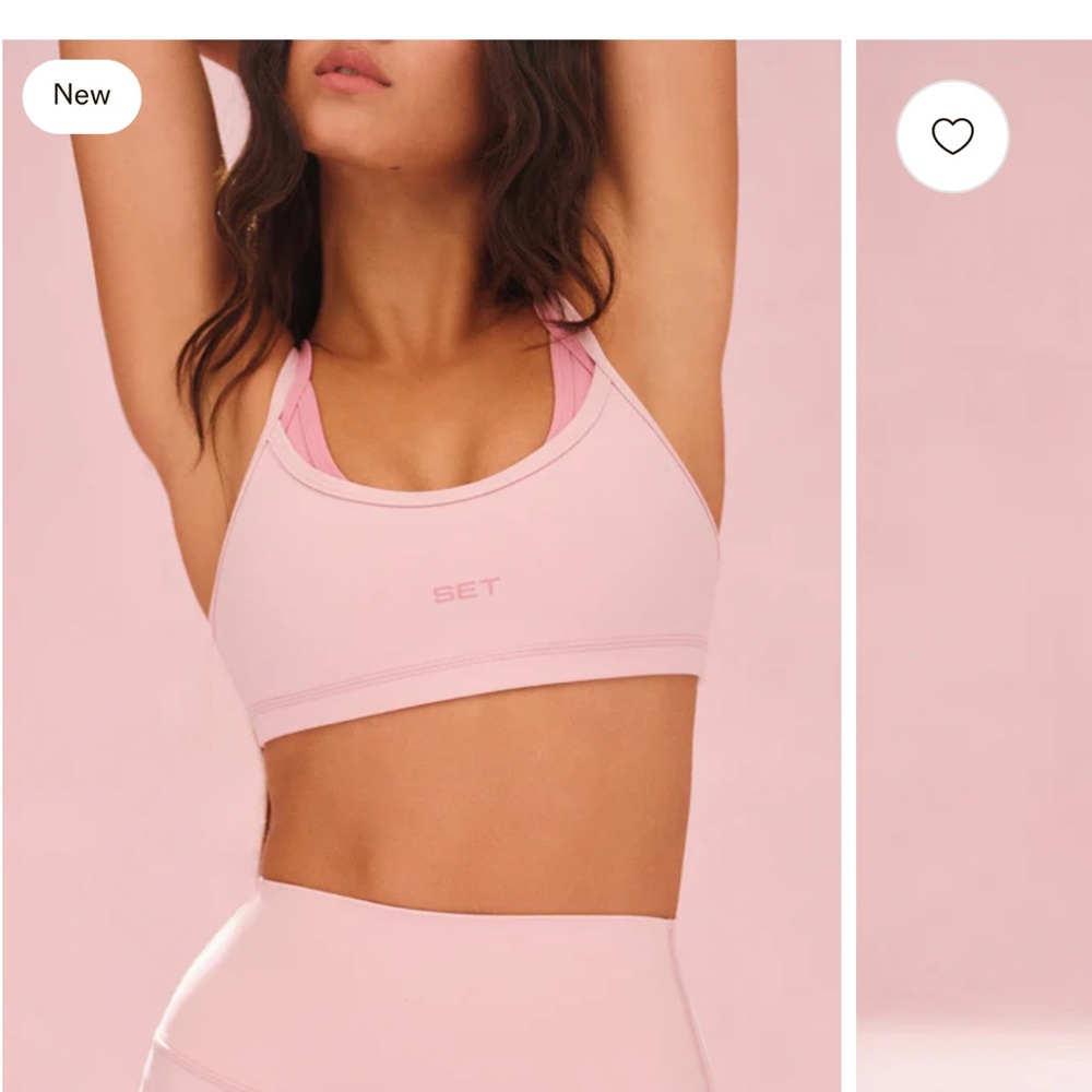 SET Active Pink Sports Bra and leggings sold out
